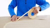 tesa CURVES Kreppband braun 25,0 mm x 50,0 m 1 Rolle