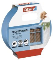 tesa PROFESSIONAL OUTDOOR Malerband blau 25,0 mm x 25,0 m...