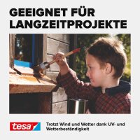 tesa PROFESSIONAL OUTDOOR Malerband blau 25,0 mm x 25,0 m 1 Rolle