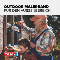 tesa PROFESSIONAL OUTDOOR Malerband blau 25,0 mm x 25,0 m 1 Rolle