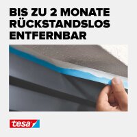 tesa PROFESSIONAL OUTDOOR Malerband blau 25,0 mm x 25,0 m 1 Rolle