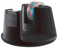 tesa Tischabroller Easy Cut Compact schwarz