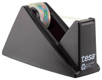 tesa Tischabroller CLEAR RECYCLED schwarz