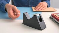 tesa Tischabroller CLEAR RECYCLED schwarz