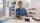 tesa Tischabroller CLEAR RECYCLED schwarz
