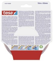 tesa Klettband ON & OFF® weiß, 1 Rolle