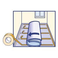 tesa EXTRA STRONG doppelseitiges Klebeband 50,0 mm x 5,0 m, 1 Rolle