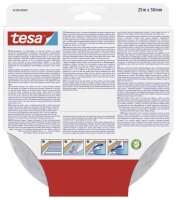 tesa Klettband ON & OFF® weiß, 1 Rolle