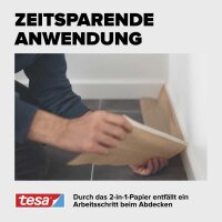 tesa EASY COVER® UNIVERSAL S Abdeckpapier braun 18,0 cm x 25,0 m 1 Rolle