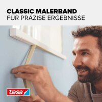 tesa CLASSIC Kreppband beige 50,0 mm x 50,0 m 1 Rolle