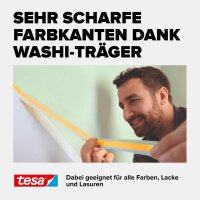 tesa PERFECT+ Kreppband orange 30,0 mm x 50,0 m 1 Rolle