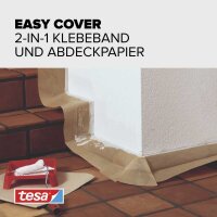 tesa EASY COVER® UNIVERSAL S Abdeckpapier braun 15,0 cm x 20,0 m 1 Rolle