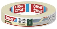 tesa CLASSIC Kreppband beige 19,0 mm x 50,0 m 1 Rolle