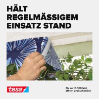 tesa Klettband ON & OFF® UNIVERSAL weiß, 1 Rolle