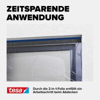tesa EASY COVER® OUTDOOR L Abdeckfolie transparent 140,0 cm x 20,0 m 1 Rolle