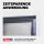 tesa EASY COVER® OUTDOOR L Abdeckfolie transparent 140,0 cm x 20,0 m 1 Rolle