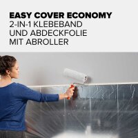 tesa EASY COVER® ECONOMY L Abdeckfolie transparent 140,0 cm x 33,0 m 1 Rolle