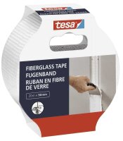 tesa FUGEN Gewebeband weiß 50,0 mm x 20,0 m 1 Rolle