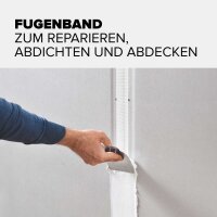 tesa FUGEN Gewebeband weiß 50,0 mm x 20,0 m 1 Rolle