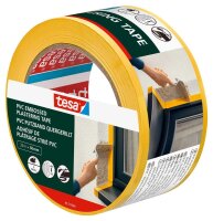 tesa PUTZ Gewebeband gelb 50,0 mm x 33,0 m 1 Rolle