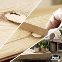 Ponal Reparatur PUR-Spachtel Holz-Kombi-Kleber 177,0 g, 1 St.