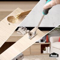 Ponal Reparatur PUR-Spachtel Holz-Kombi-Kleber 177,0 g, 1 St.