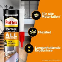 Pattex All Materials Montagekleber 450,0 g, 1 St.