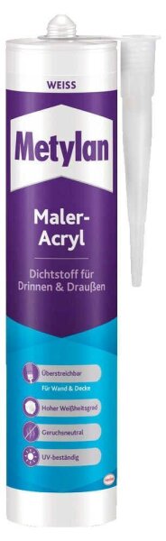 Metylan Maleracryl Dichtstoff Acryl weiß 300,0 ml