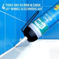 Sista Dichtstoff Bad & Küche Silikon weiß 100,0 ml