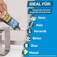 Pattex Kleben statt Bohren wasserresistent Montagekleber 340,0 g, 1 St.