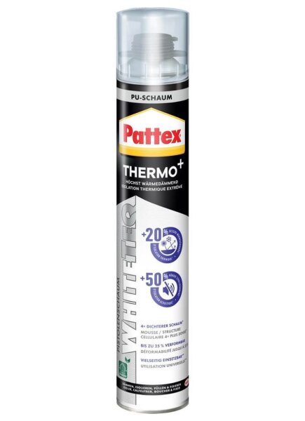 Pattex Pistolenschaum White Line PU-Schaum 750,0 ml, 1 St.