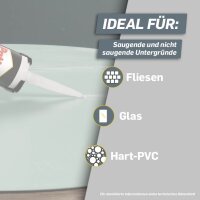 Pattex Kleben statt Bohren Kristallklar Montagekleber 290,0 g, 1 St.