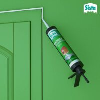 Sista Draussen Dichtstoff Allwetter Silikon weiß 280,0 ml