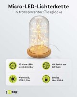 goobay LED Dekoleuchte transparent, 1 St.