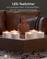 goobay LED-Teelichter weiß, 6 St.