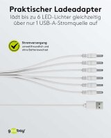 goobay LED-Teelichter weiß, 6 St.