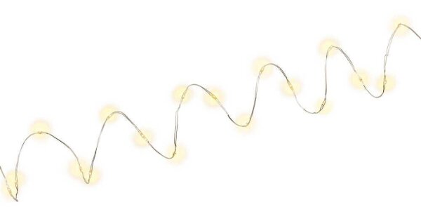 goobay 20er LED Lichterkette transparent 1,0 m, 1 St.