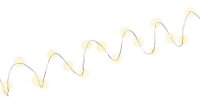 goobay 20er LED Lichterkette transparent 1,0 m, 1 St.