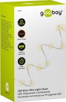 goobay 20er LED Lichterkette transparent 1,0 m, 1 St.