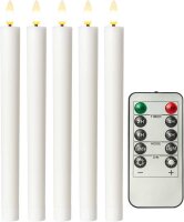 goobay LED-Kerzen weiß, 5 St.