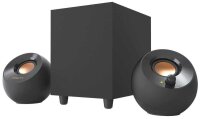 CREATIVE PEBBLE PLUS 2.1 Lautsprecher schwarz  (...
