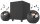 CREATIVE PEBBLE PLUS 2.1 Lautsprecher schwarz
