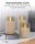 goobay LED-Kerzen gold, 3 St.