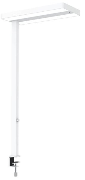 MAUL MAULjuvis LED Schreibtischlampe weiß mit Tischklemme