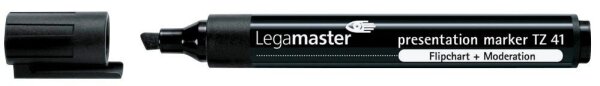Legamaster TZ 41 Flipchart-Marker schwarz 2,0 - 5,0 mm, 10 St.