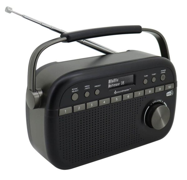 soundmaster DAB280SW DAB+ Empfänger schwarz