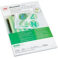 GBC Laminierfolien glänzend für A3 75 micron,...