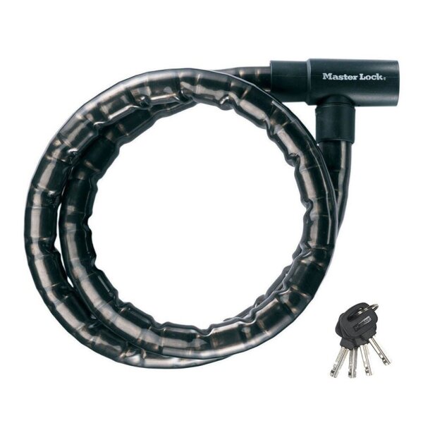 Master Lock® Fahrradschloss 8115EURDPS schwarz 1,2 m, 1 St.
