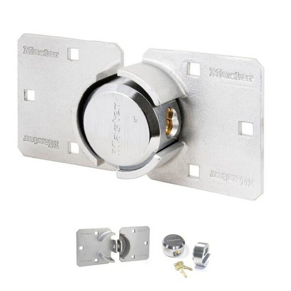 Master Lock® Tür-Zusatzschloss 736EURD silber, 1 St.