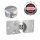 Master Lock® Tür-Zusatzschloss 736EURD silber, 1 St.
